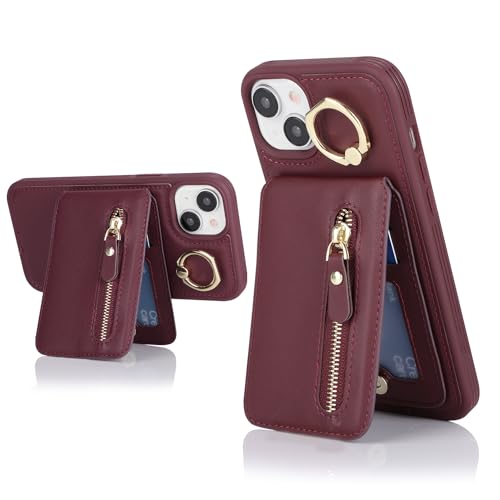 Coque Magsafe iPhone 14 Plus antichoc résolvant le manque de place avec son portefeuille - 4