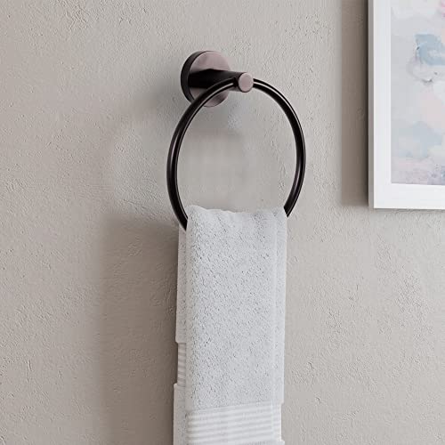 Design House 582767-Mb Kelton Towel Ring Matte Black #TOP6