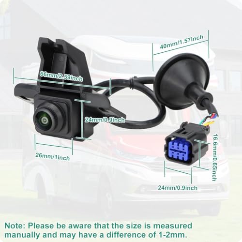 Image of 99240-BU500 OE Backup Camera Replacement for Hyundai Elantra 2021 2022, GreenYi Reverse Rear Park Assist Camera Replaces 99240BU500