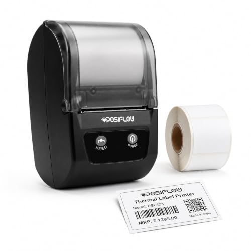 Image of Thermal Label Printer for Business Office Home | Inkless Thermal | Mobile, Desktop Compatible (TagPro (2-inch Pro Label Printer))