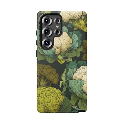 Coque brocoli chou-fleur Samsung S25 Ultra rigide mate verte
