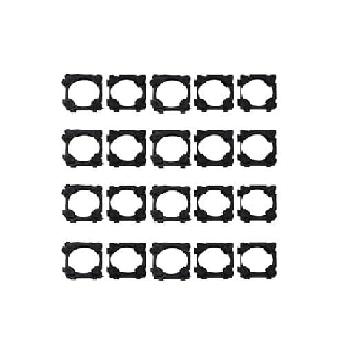 SP Electron (Pack of 20) 18650 Batteries Spacer Radiating Shell Plastic Heat Holder Bracket-image-31