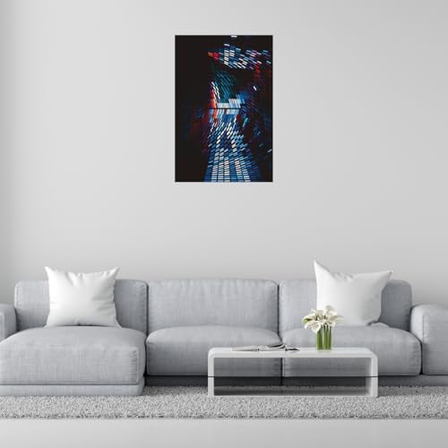 Image of Symmetrical Meditation Wall Art, 12x18 Inch
