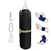 Heavy Punching Bag Set for Adults and Youngster, 40 Inch High Perfect for Kickboxing Boxing Grappling MMA Muay Thai Karate Training Workout, Unfilled Punch Bag