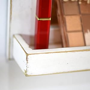 Funerom 11.8 x 15.8 inch Vintage Wood Farmhouse Wall Mirror Hanging Wall Mirror for Living Room or Bathroom Vanity White Funerom 118 x 158 inch Vintage Wood Farmhouse Wall Mirror Hanging Wall Mirror for Living Room or Bathroom Vanity White