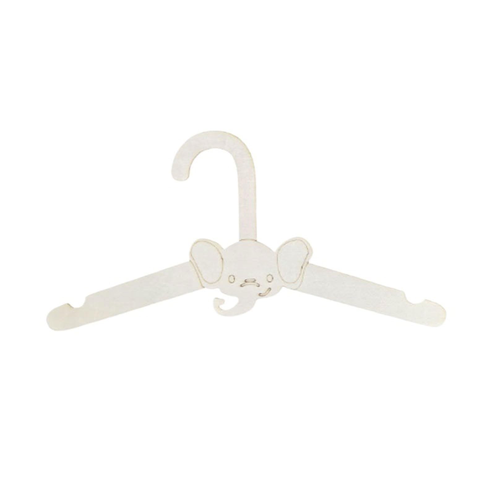 5pcs Wooden Hangers Creative Animal Support Poles Coat hanger