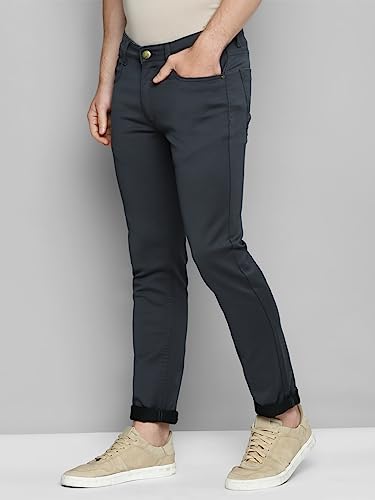 Image of Allen Cooper Regular Comfortable Mid Rise Denim Jeans for Men