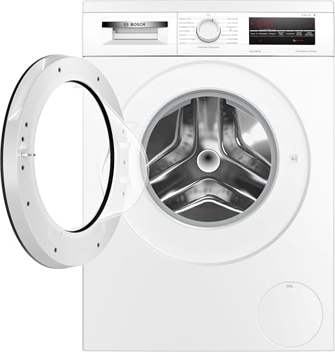 Bosch WUU28T48, Serie 6, Unterbaufähige Waschmaschine, 1-8kg, 1400 UpM, Maximale Energie- und Wasserersparnis, Speed Perfect, Extraprogramme für Sport, Dunkles und Babykleidung, Nachlegefunktion