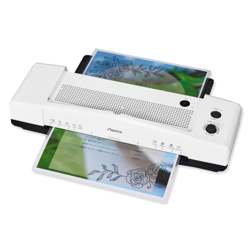 Amazon.co.jp: アスカ ラミネーター 4本ローラー L410A3 ウォーム
