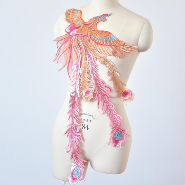 1Pc oiseau Phoenix paon Cran broderie fleur dentelle tissu Patch bricolage vêtements réparation Badge coudre sur des patchs pour vêtements-Style 15 1Pc oiseau Phoenix paon Cran broderie fleur dentelle tissu Patch bricolage vêtements réparation Badge coudre sur des patchs pour vêtements-Style 15