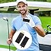 Bokon 10 Pcs Retractable Golf Club Brush Cleaner Brush Groove Portable Double Side Golf Club Groove Cleaner Mini Tool for Golfer Golfing Cleaning Accessories Gifts (Black)