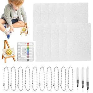 XIAOXIAOYU 3D-Farbe Malzubehörset mit Markern