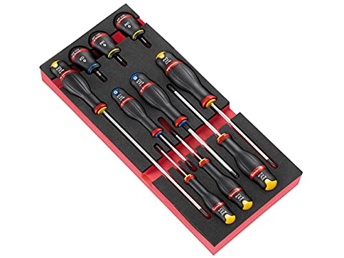 Tournevis cruciformes Protwist Facom en module de 10 pièces pour servante - 3