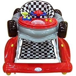 Tacata Barato Andador y balancín para bebé, diseño fórmula 1 rojo. Tacatá y balancín. 2 en 1.