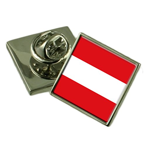 Austria insignia de solapa cuadro personalizado grabado con acabado artesanal exclusivo