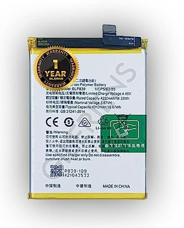 Image of Original BLP839 Battery for Oppo A95 BLP839 Battery with 1 Year Warranty****(A0158)