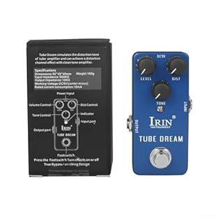 【Multiple Effects】This guitar effect pedal combines wah, distortion, overdrive, delay, reverb, and compressor functions, offering a wide range of sound effects for players. 【Compact and Portable】With a small size and lightweight design, this pedal is...