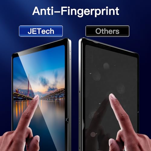 JETech Screen Protector for Lenovo Idea Tab Pro/Yoga Tab Plus 2025 / Tab P12 2023 (12.7-Inch), 9H Tempered Glass Film, HD Clear, 2-Pack