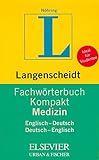  Langenscheidt Fachwörterbuch Kompakt Medizin, Englisch