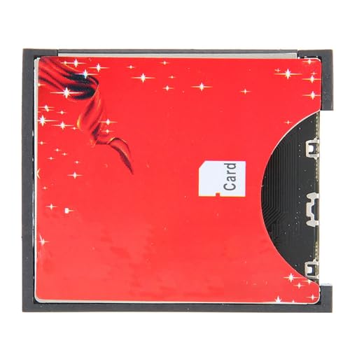 Ausla Tarjeta de Memoria Wi-Fi de Alta Velocidad, Lector de Adaptador de Tarjeta Compact Flash, con Ranura de Inserción Manual y Carcasa de ABS para Cámaras DSLR