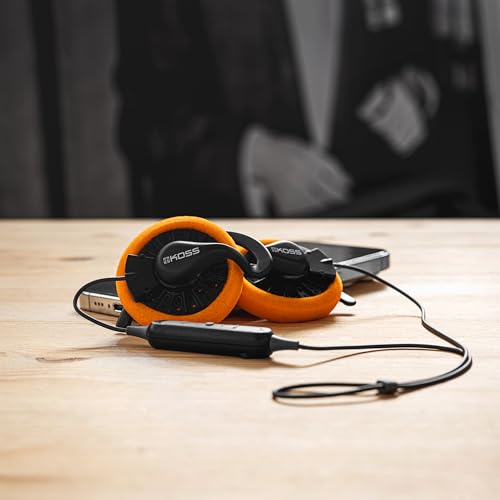 Image of Koss Official Standard Sized Replacement Cushion Earpads for Porta Pro, KPH40 Utility and KSC75 Headphones, Orange