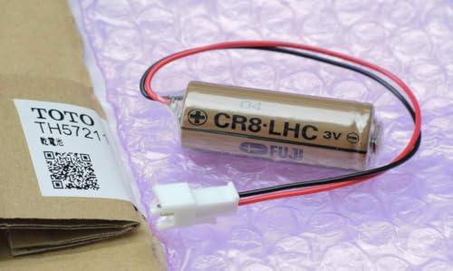 【 CR8・LHC TOTO TH57211 】FUJI FDK アクアオートリチウム電池。TH57211(旧品番57211)