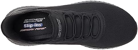 Skechers Bobs Squad Chaos - Daily Inspiration Hands Free Slip-Ins Black/Black 6 D - Wide | Image 1