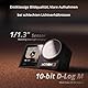 DJI Osmo Action 4 Pro Adventure Combo mit 58 Zubehör, wasserdichte Kamera mit 1/1,3“ Sensor, 4K/120fps, Motivverfolgung, Stabilisierung, Dual OLED Touchscreens, Action Kamera 4K (3 Batterien)