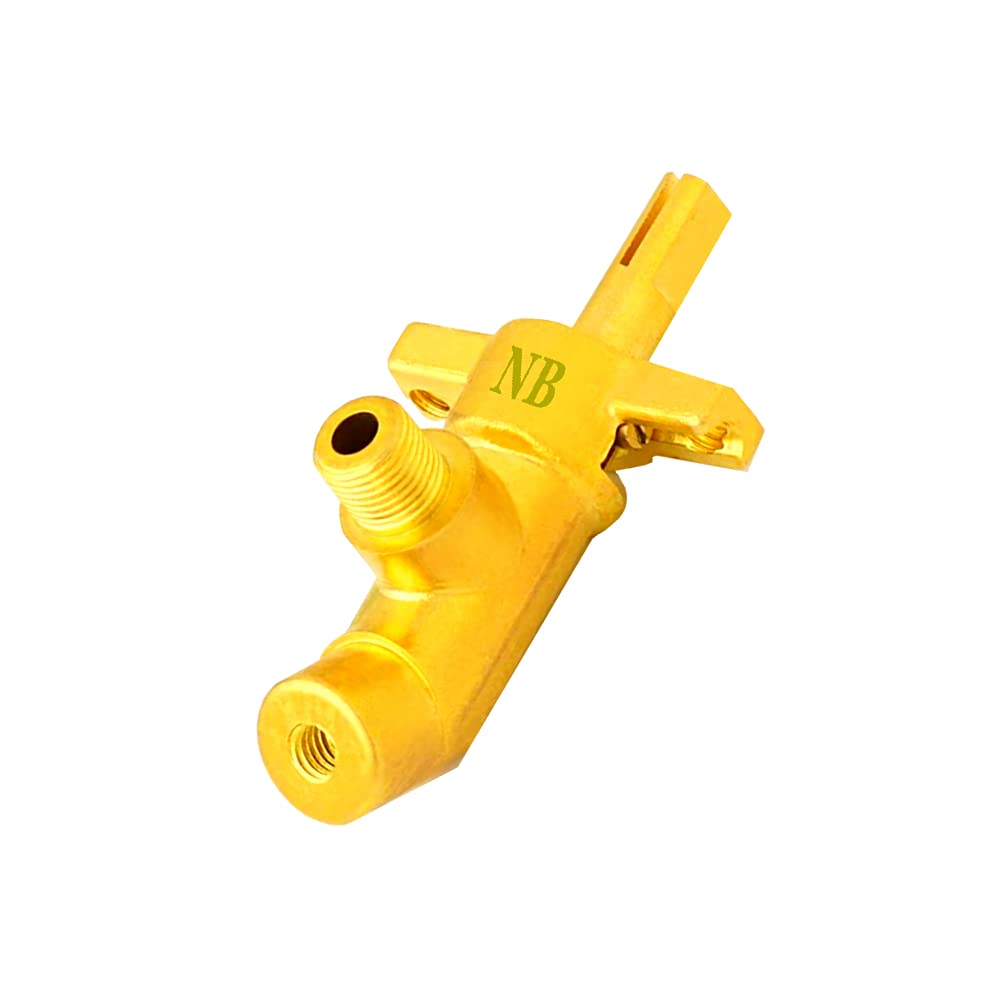 Palak Brass LPG Gas Cock Inner Thread for Regular Stove Made of