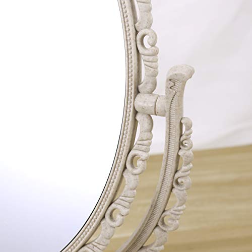 Espejo Vintage Minkissy de Mesa con Soporte, 2 Caras miniatura 6