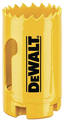 Scie cloche DAH180021 DEWALT à denture bimétal pour perçage net