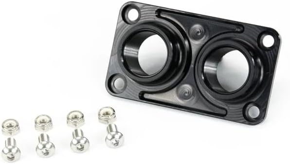 Motion Raceworks Billet Intercooler Water Pass Thru (No AN Fittings) 17-10001BLK