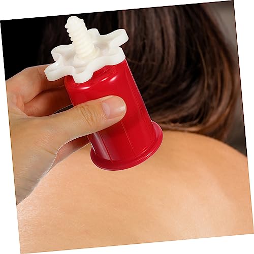 CALLARON set de 6 copas de terapia de ventosas de plástico para masaje corporal y facial para reducción de celulitis miniatura 7