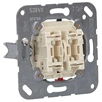 JUNG Jalousietaster 539VU 1-polig, Aluminium