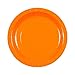 Juvale Orange Party Decorations Paper Plates, Cups & Napkins Set - 72 Pieces, Serves 24, 9 In Plates, 200 ml Cups, 13 x 13 in Napkins - Disposable Party Supplies for Birthday, Picnic & Events