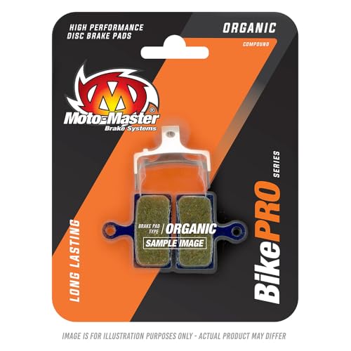 Moto Master Pastiglie Freno Bici Organic Con Mescola In Resina Per Bassa Rumorosità - Formula Cura 4