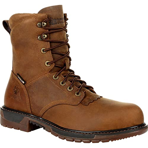 ROCKY Original Ride FLX Composite Waterproof Lace Up Western Boot