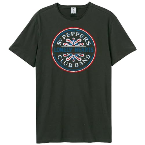 Amplified T-shirt unisexe adulte SGT. Peppers The Beatles - Les Beatles, Paul McCartney, John Lennon, RIngo Starr, George Harrison Amplified T-shirt unisexe adulte SGT. Peppers The Beatles