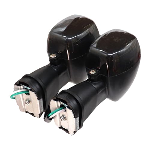predolo 1 par de luces LED de intermitente para motocicleta, accesorios de modificación, delanteros o traseros para Z750 y Z1000, Negro
