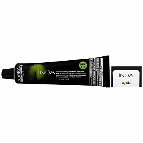 Loreal Inoa Ammonia Free Hair Color 2.1oz 4/4N 2.1 oz