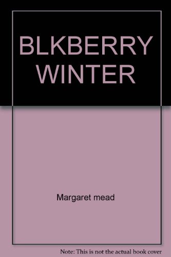 Blkberry Winter 0671803999 Book Cover