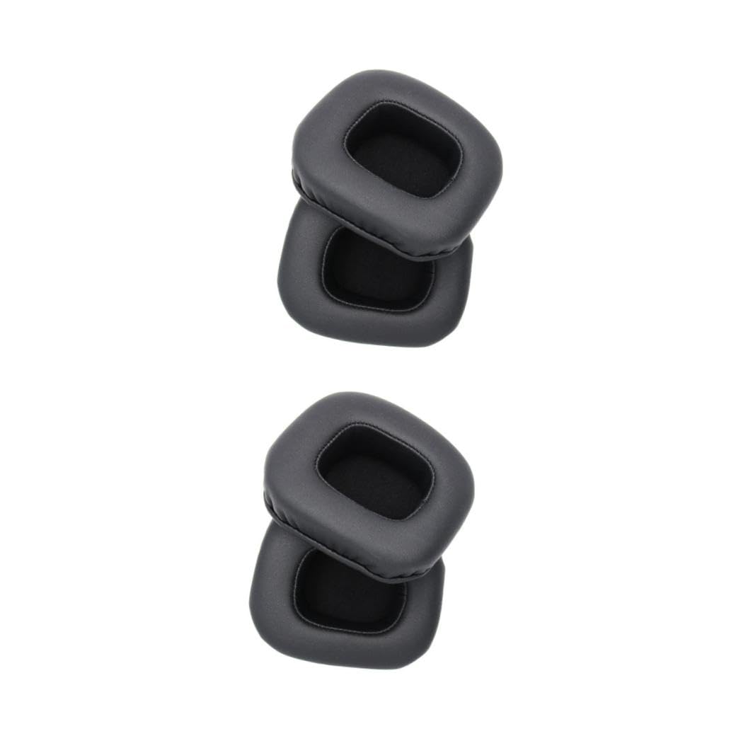 VILLCASE 3 Set Custodia in Spugna Per Cuffie Cuscino Di Ricambio Per Cuffie Cuscinetti Di Ricambio Per Cuffie Auricolari Wireless Cuffie Wireless Accessorio Per Le Cuffie Black 2 Pezzi * 3