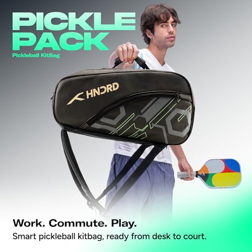 Image of HUNDRED Pickle Pack Pickleball Kit Bag | Spacious Paddle Sports Kit Bag with Large Compartment for Paddles, Shoes & Gear - Ideal for Sports, Gym & Travel | Unisex Design