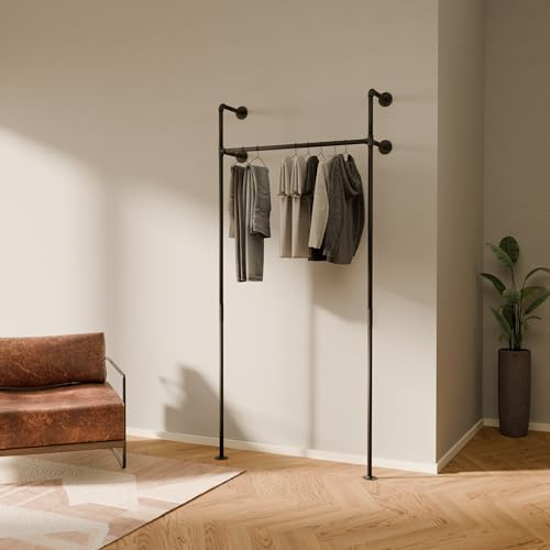 Pamo Barra Para Colgar Ropa De Pared Y Capacidad De Carga 200 Kg