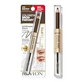 Revlon ColorStay Brow Fantasy, All In One Eyebrow Powder Pencil with Shaping Clear Gel, Gel Infused with Panthenol, Smudge-proof, 16HR Visibly Full Brows, 003 Medium Brown