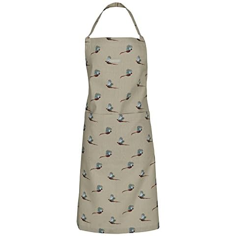 Sophie Allport Pheasant Cotton Kitchen Apron Cover