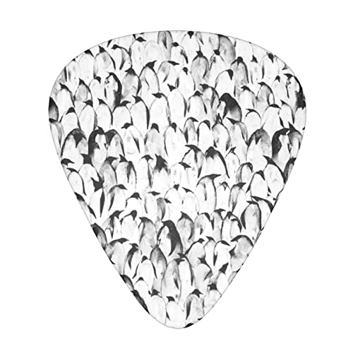 Ensemble de 12 médiators de guitare à motif de pingouins élégants pour guitare acoustique, guitare électrique… - Les Beatles, Paul McCartney, John Lennon, RIngo Starr, George Harrison Ensemble de 12 médiators de guitare à motif de pingouins élégants pour guitare acoustique, guitare électrique…