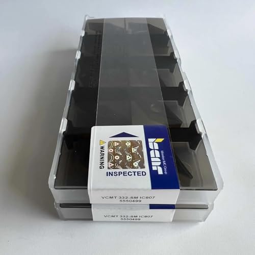 Plaquettes VCMT160408-SM IC807 au carbure pour une réduction de l'usure en coupe CNC