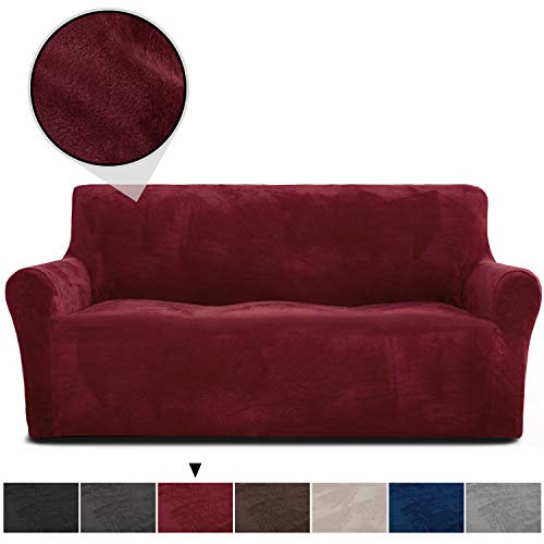 RHF Velvet-Sofa Slipcover, Stretch Couch Covers for 3 Cushion Couch-Couch Covers for Sofa-Sofa