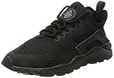 Sohlenmaterial: Synthetik Nike Damen W Air Huarache Run Ultra Laufschuhe,Schwarz (Black/black/dark Grey),39 EU